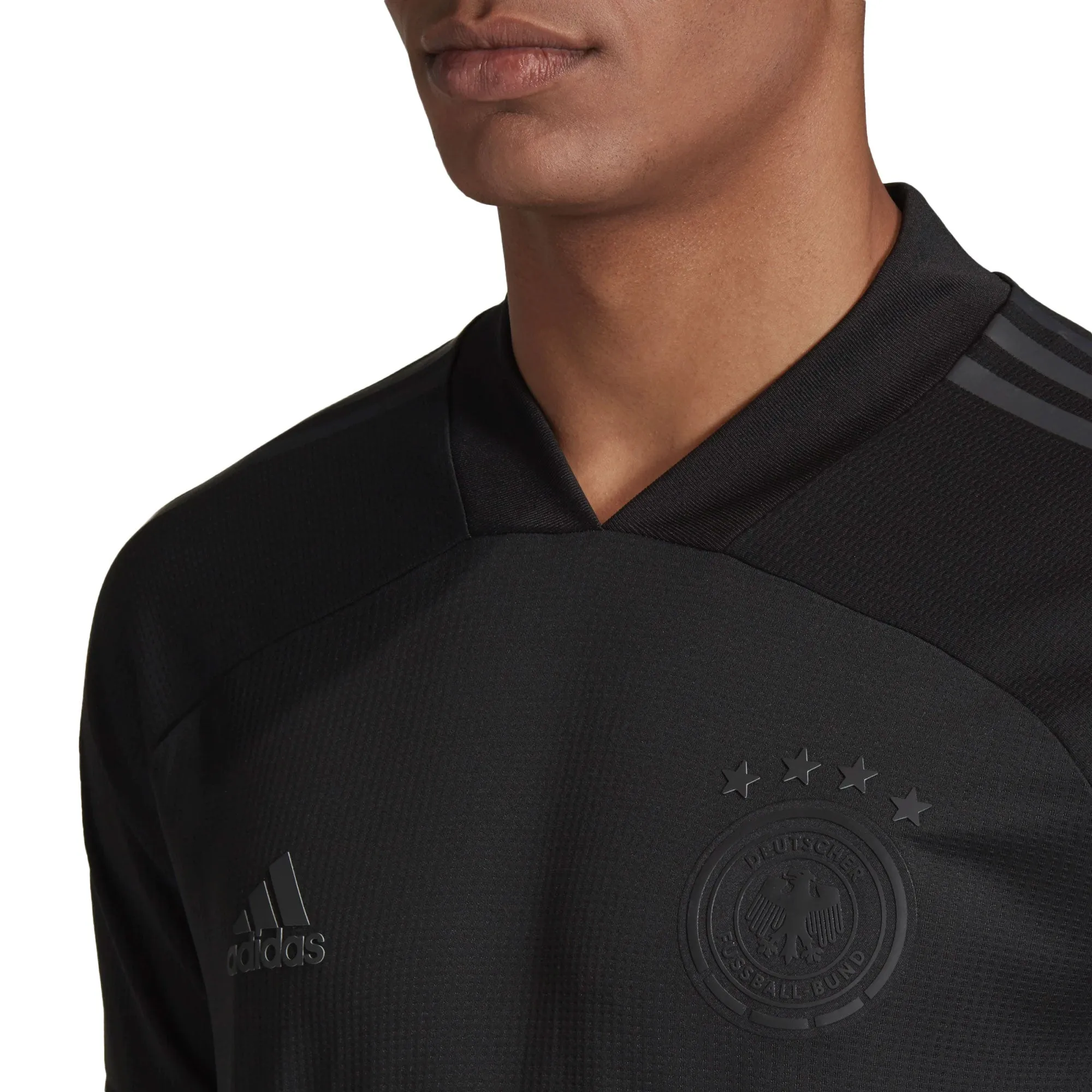 adidas Men's Germany 2021/22 Authentic Away Jersey Black/Carbon