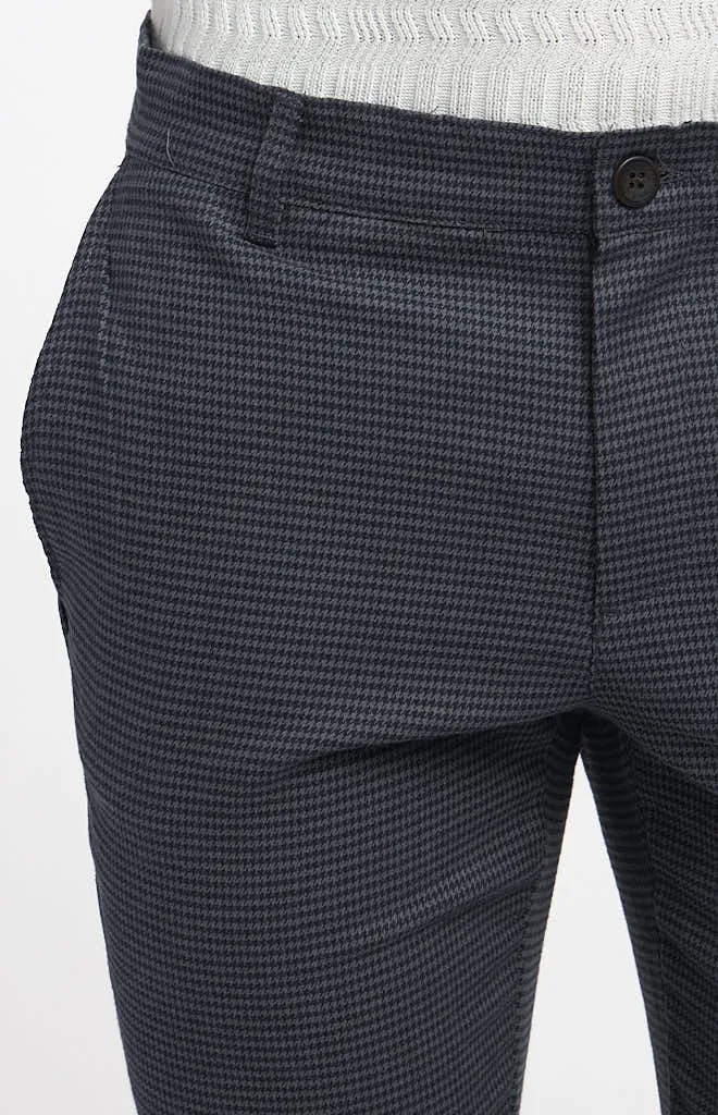 Ben Sherman Slim Tonal Houndstooth Pants