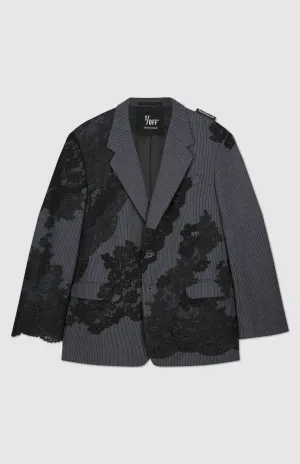 Blazer X Lace Black