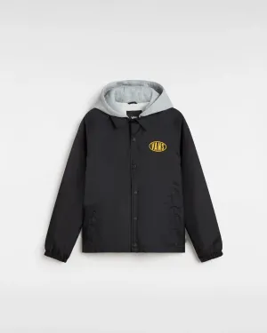 Boys Riley II Coach Jacket in Black