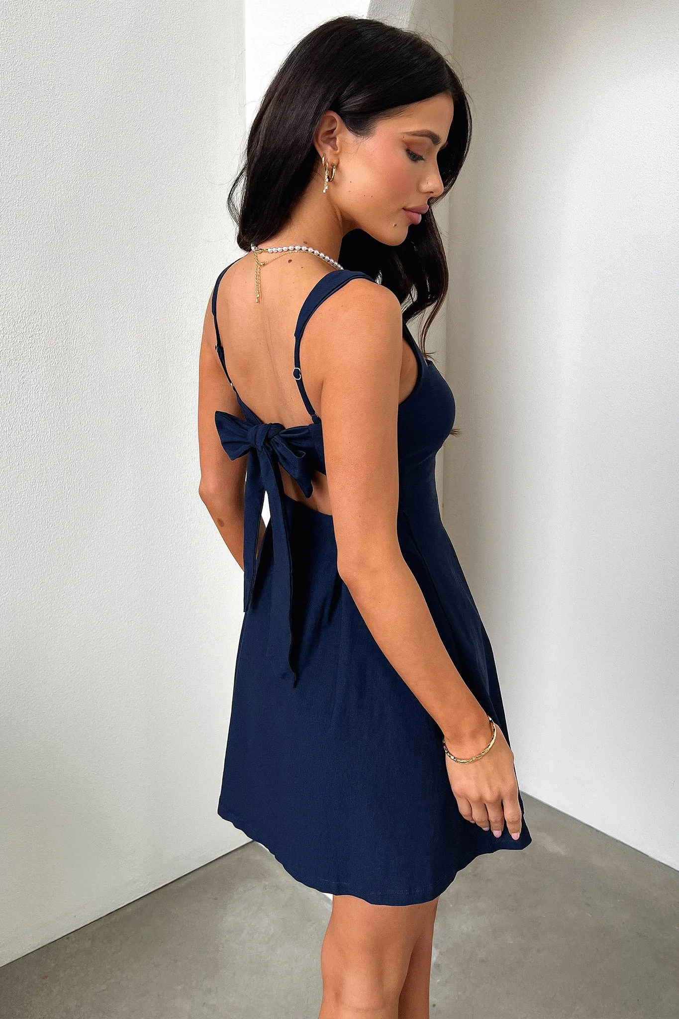 Bransley Dress - Navy