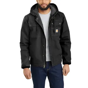 Carhartt Mens Washed Duck Work Jacket - 103826-BLK