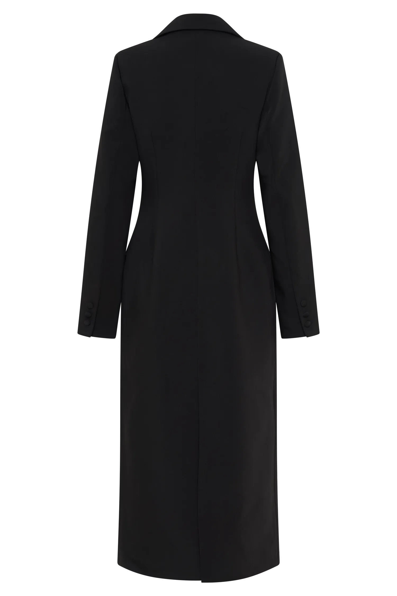 Caviar Suiting Coat - Black