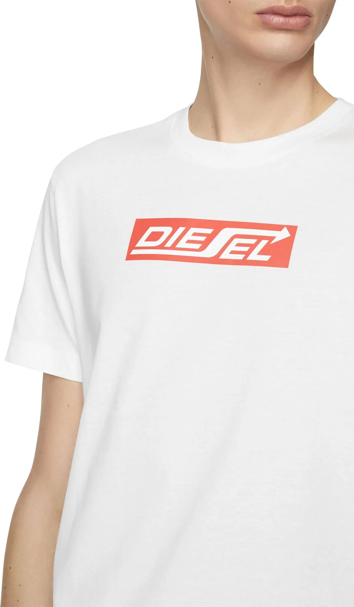 Diesel T-Diegor In White For Men