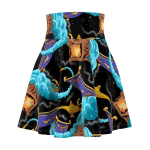 Disney Aladdin Cave Of Wonders Women's Skater Skirt