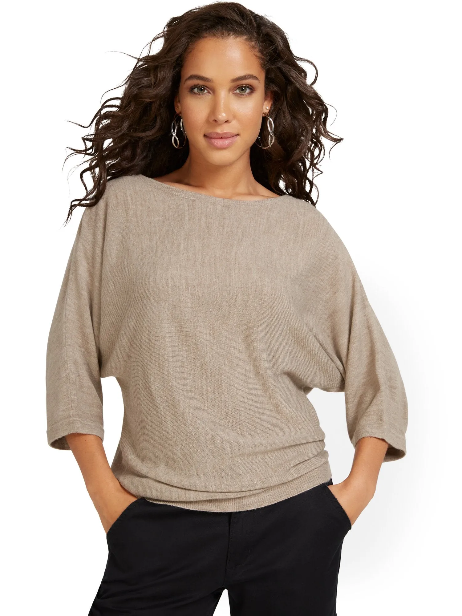 Easy Dolman Sweater