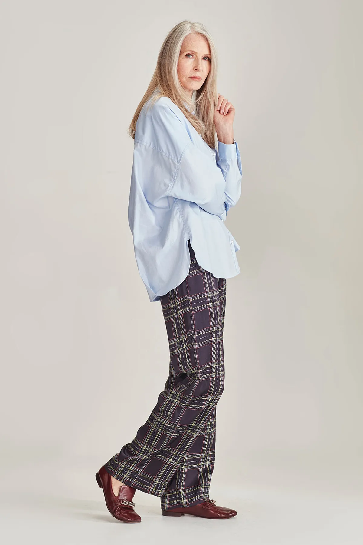 EVIE PLAID PANT