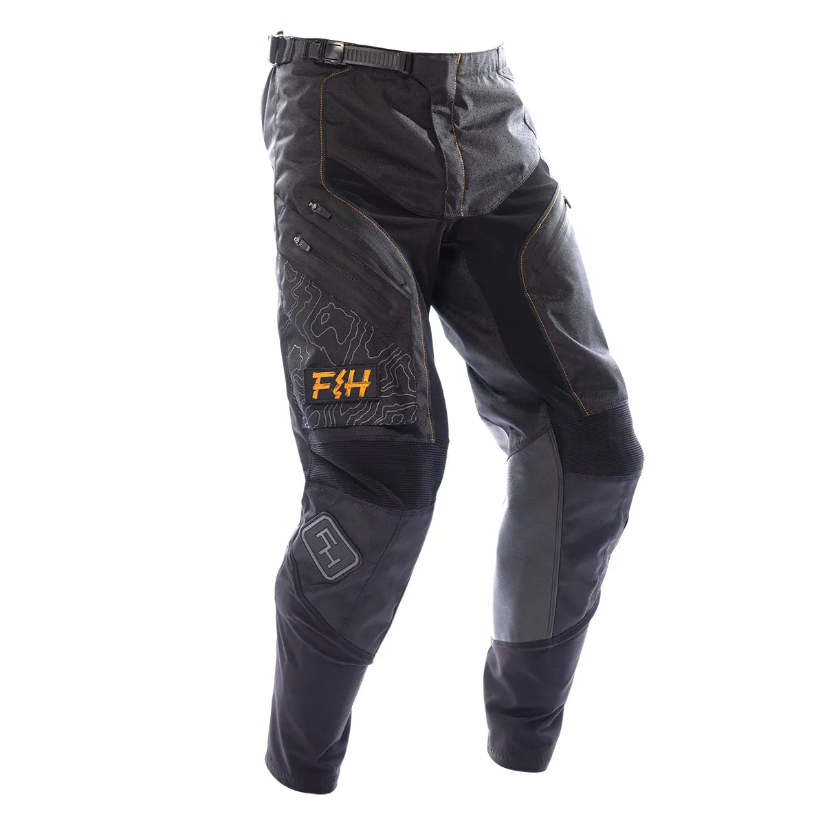 Fasthouse "Off-Road" Pant - Black/Amber