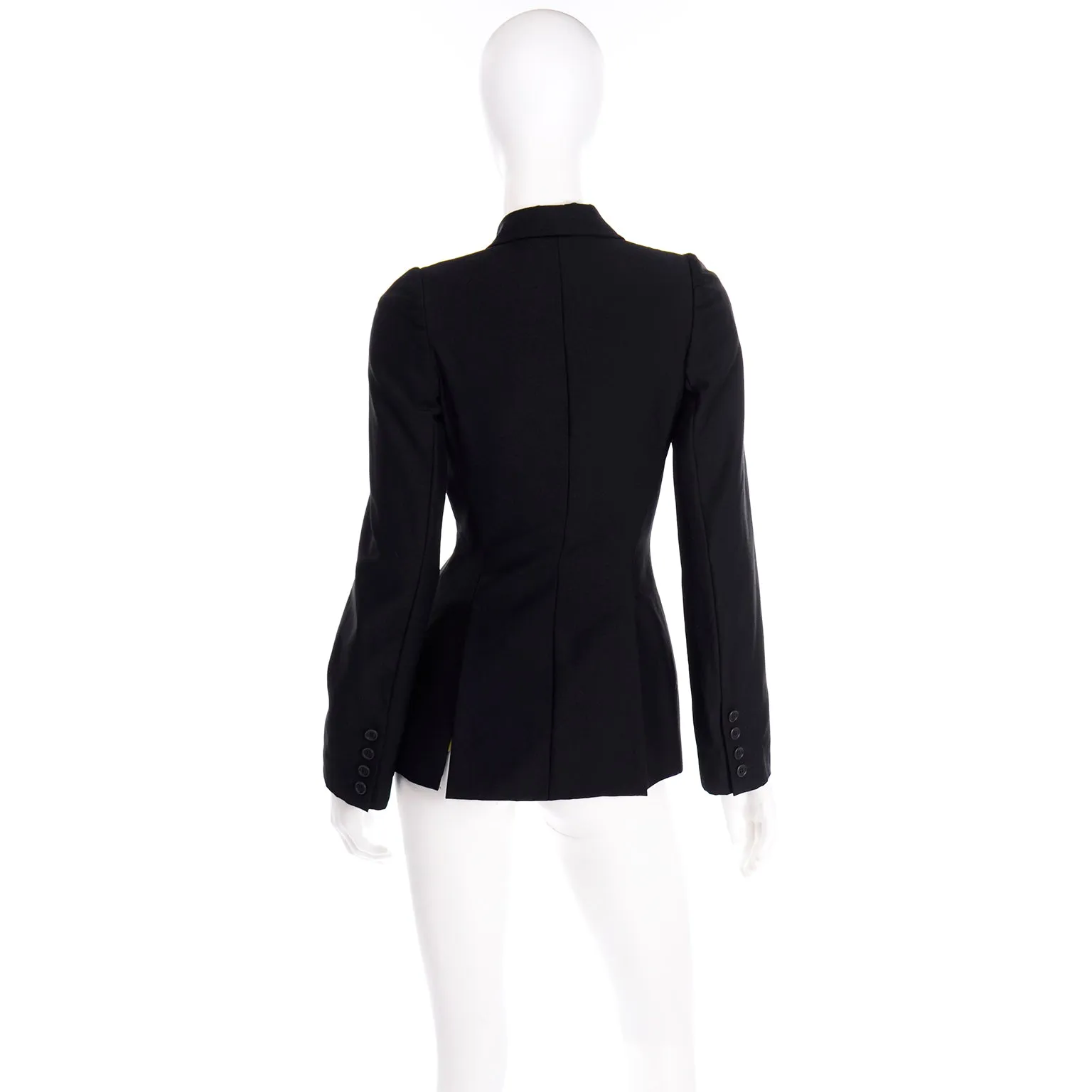 F/W 2000 Alexander McQueen Black Blazer Jacket