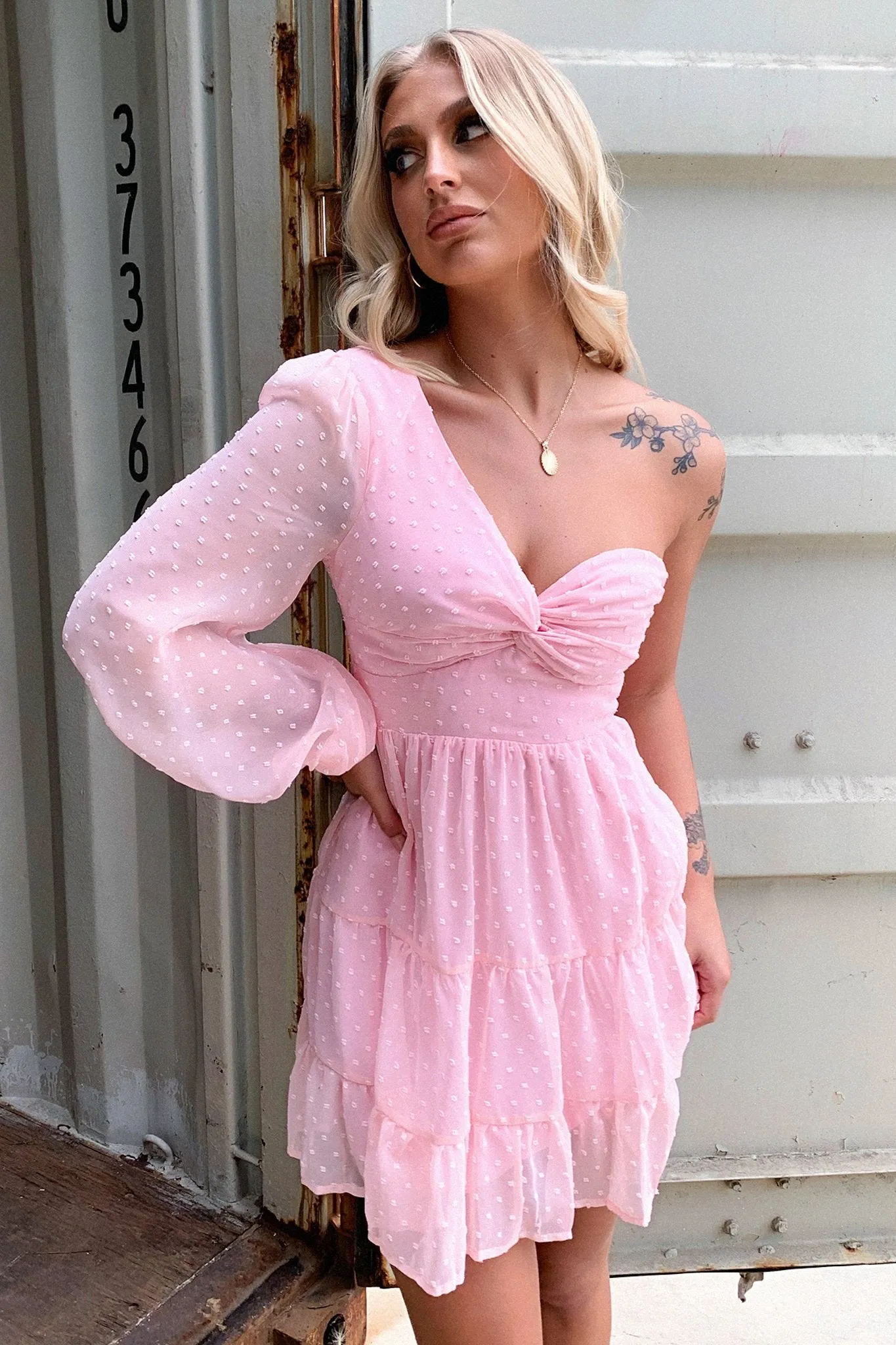 Georgia Dress - Pink