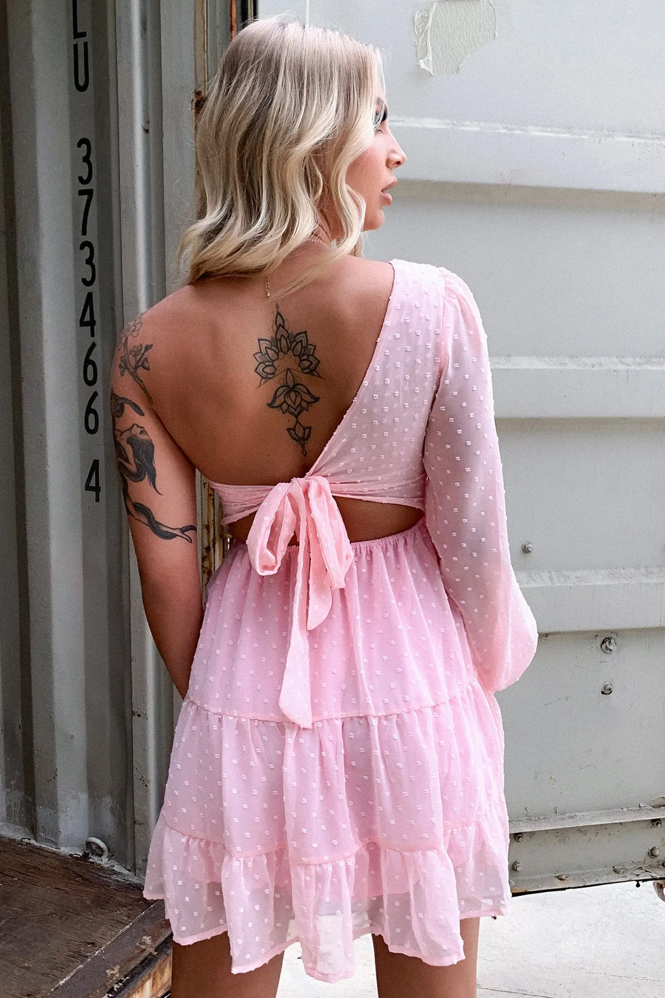 Georgia Dress - Pink