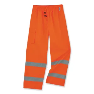 Glowear 8915 Class E Hi-vis Rain Pants, Medium, Orange, Ships In 1-3 Business Days