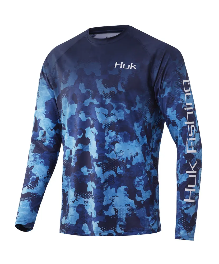 Huk - Refraction Fish Fade Long Sleeve