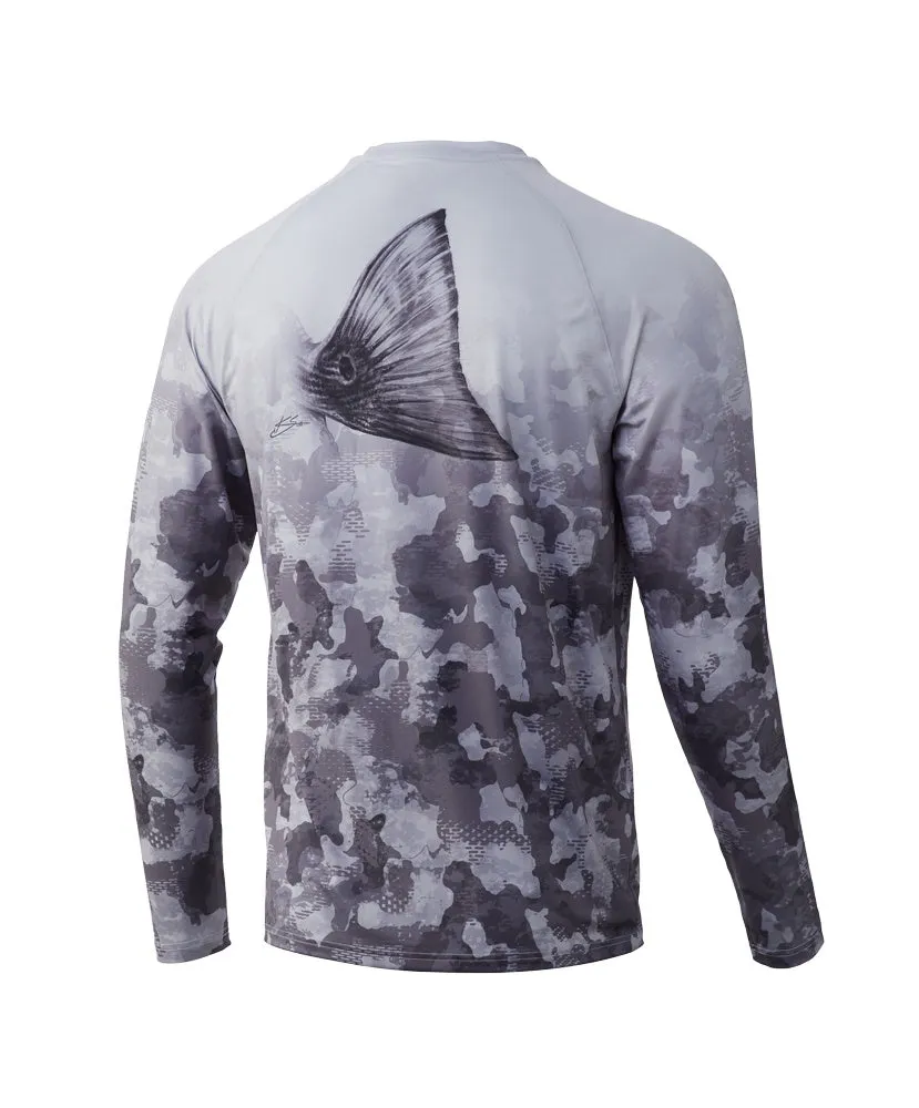 Huk - Refraction Fish Fade Long Sleeve