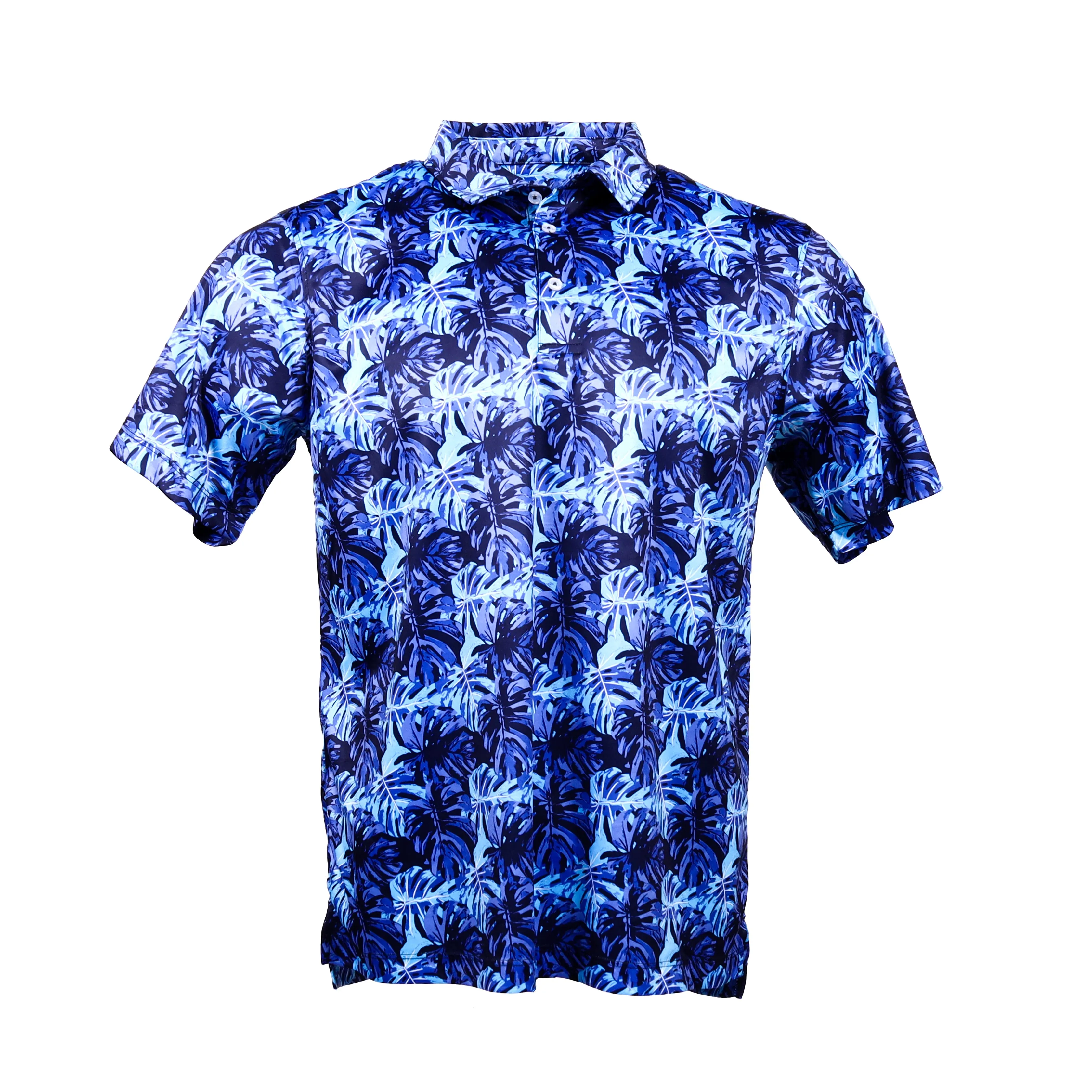 Iguazu - Blue Men's Golf Shirt Polo