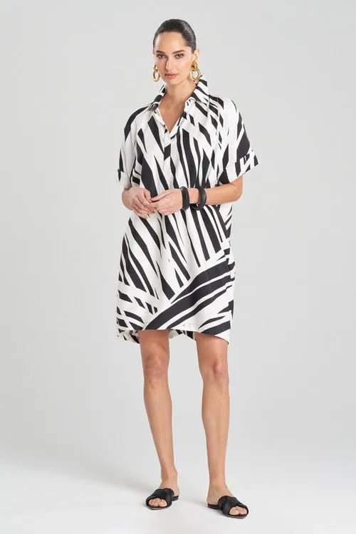 Katana Cotton Silk Shirtdress