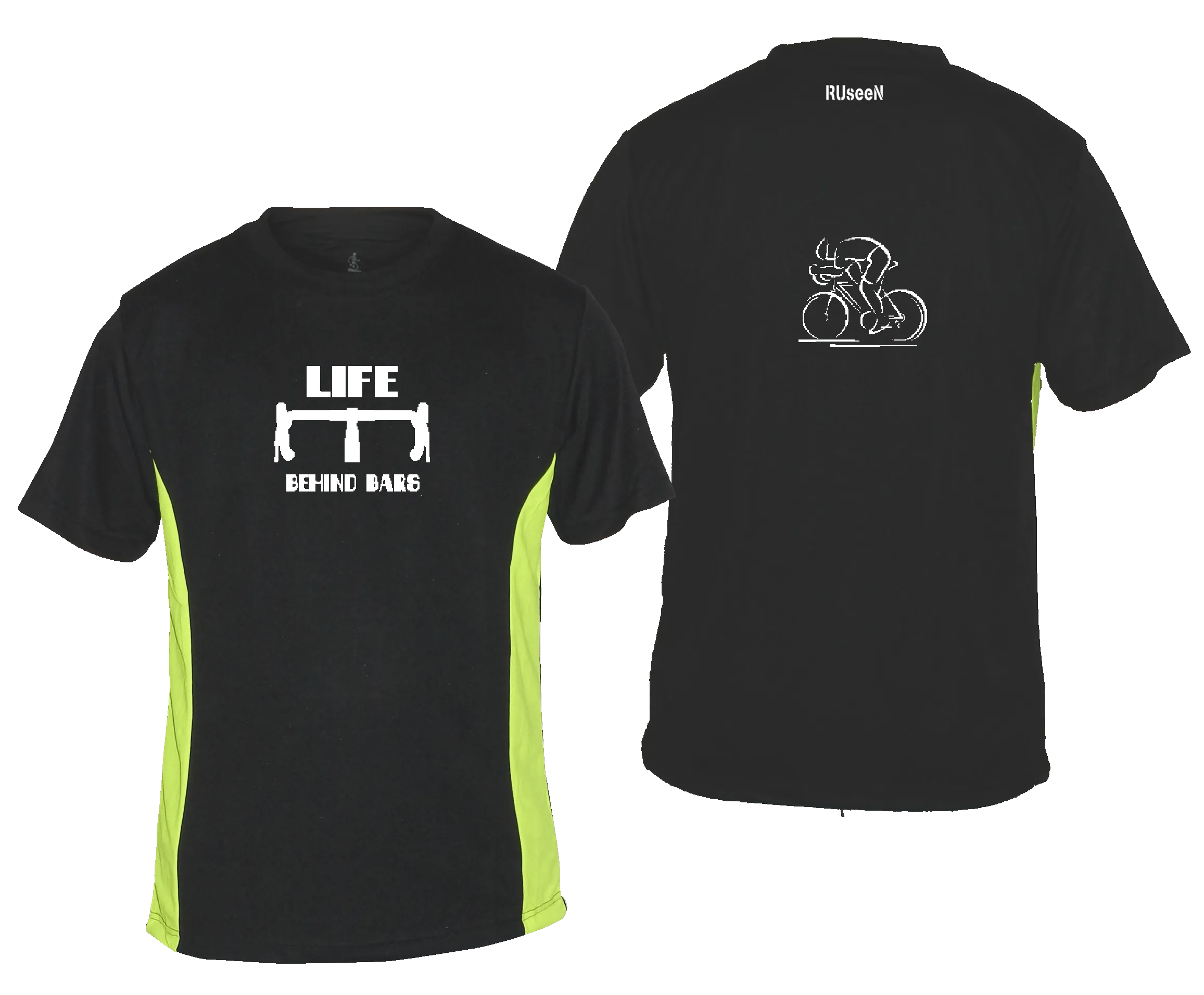 Men's Reflective Short Sleeve Shirt - Life Behind Bars