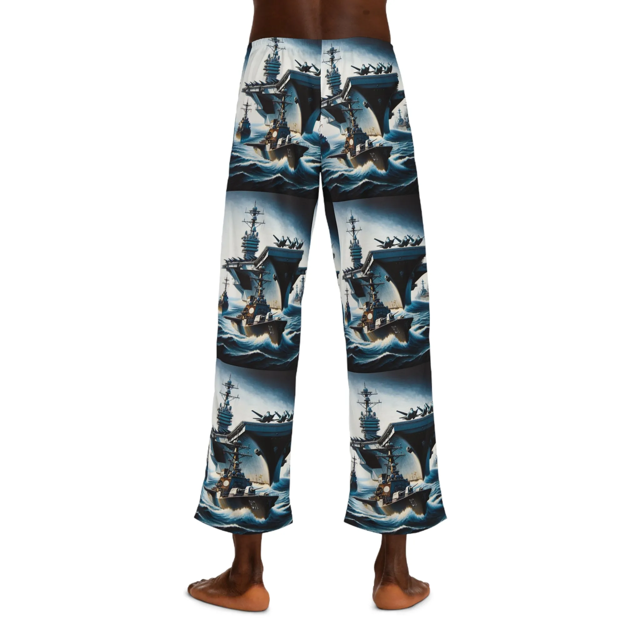 Navy Pride-Men's Pajama Pants