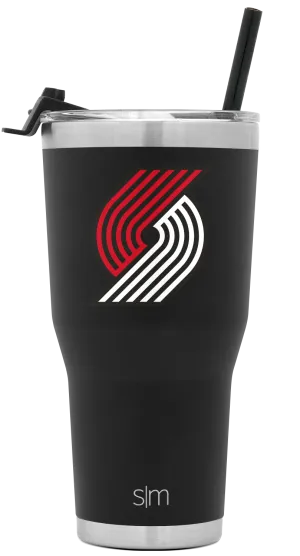 NBA Cruiser Tumbler with Flip Lid and Straw