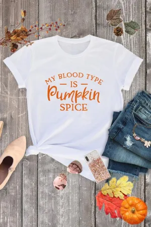 Pumpkin Spice Tee 2 Variations