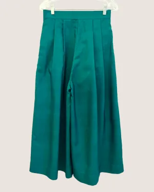 Silk Wide Leg Pants