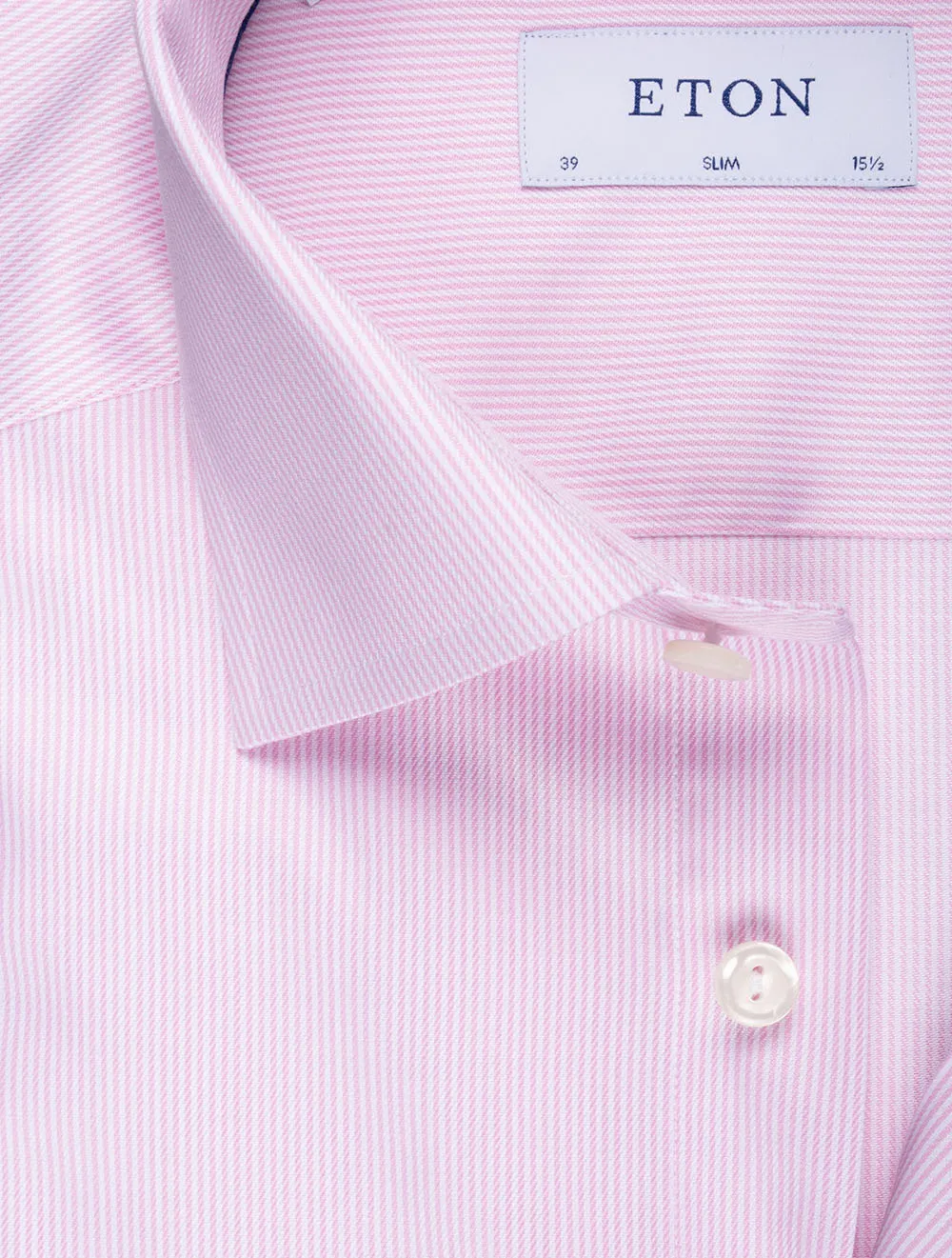 Slim Stripe Shirt Pink