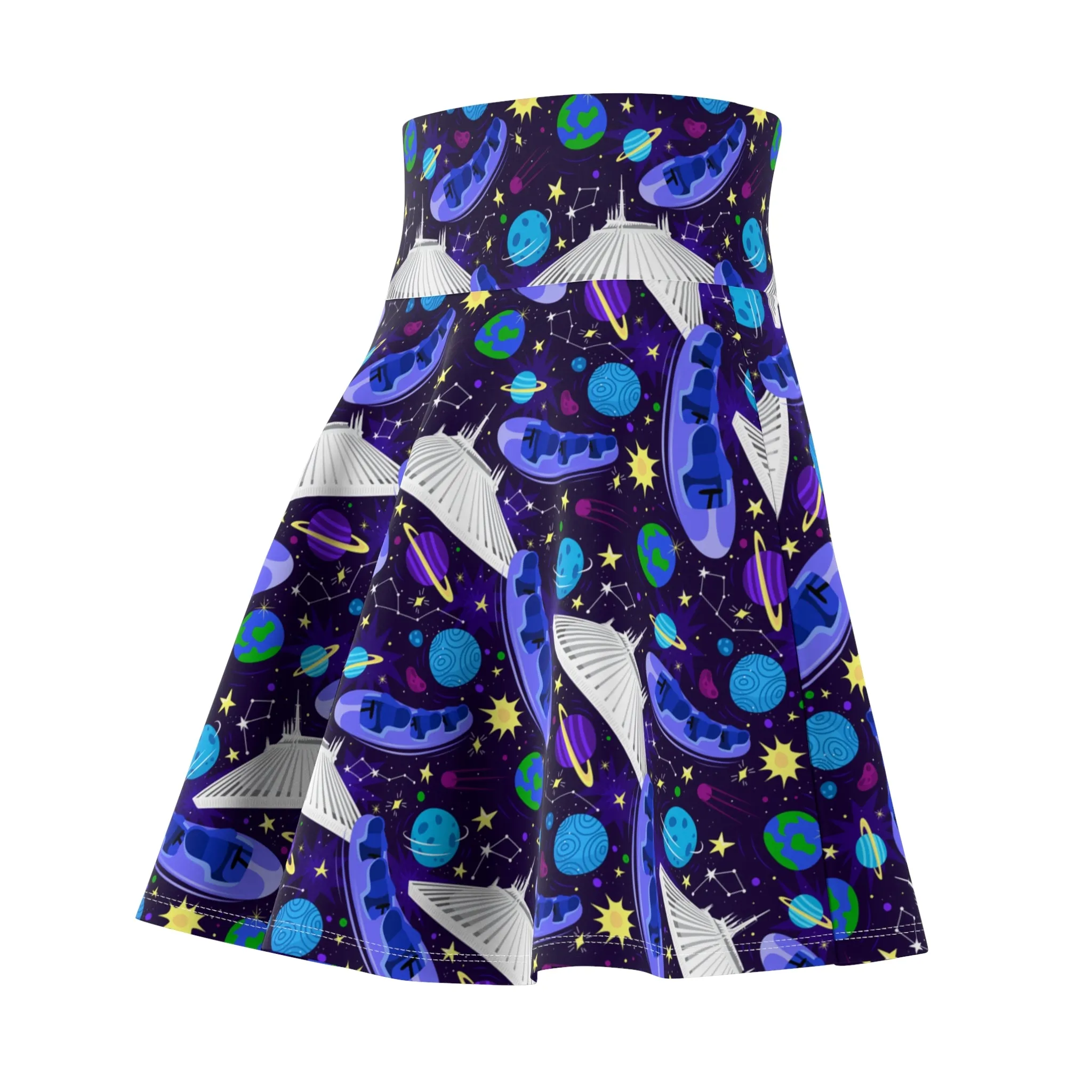 Space Mountain Women's Skater Skirt