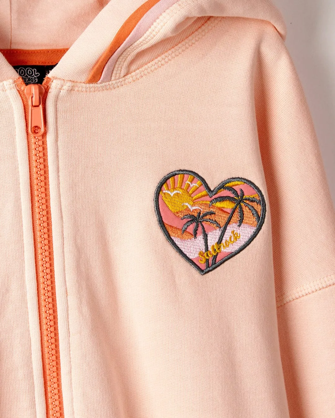 Sunshine State - Kids Zip Hoodie  - Peach