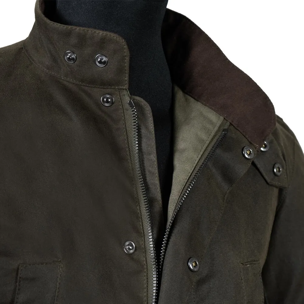 The Holbrook - Olive Wax Jacket