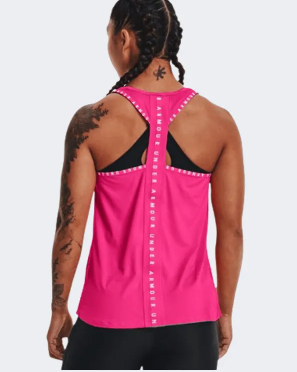 Under Armour Knockout Women Training Tank Electro Pink