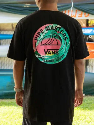 VANS 2024 PIPE MASTERS LOCK UP TEE - BLACK