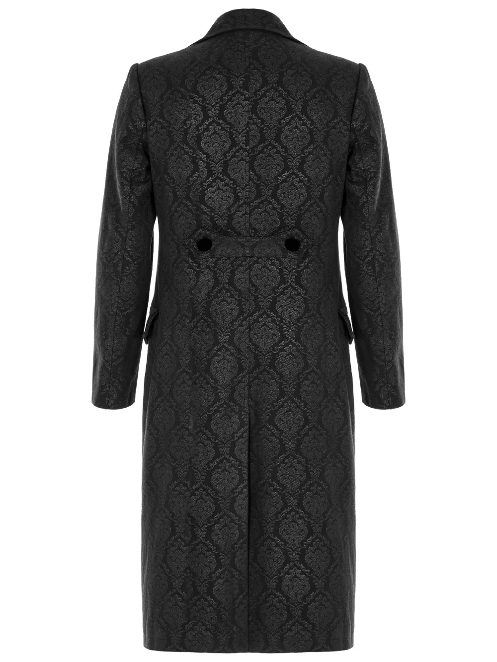 Victorian-Inspired Gothic Long Coat for Men