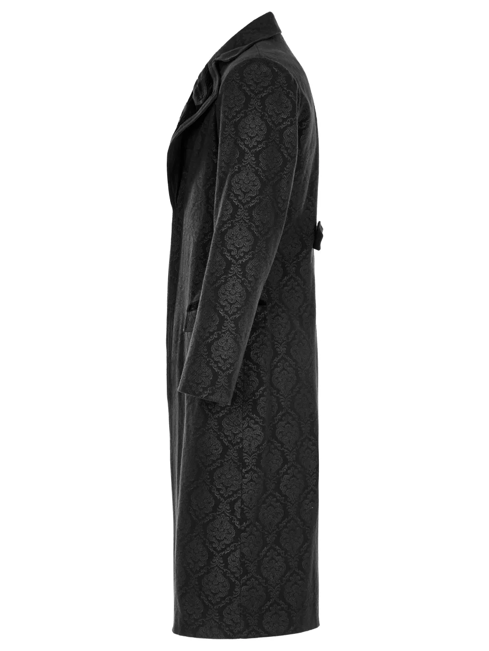 Victorian-Inspired Gothic Long Coat for Men