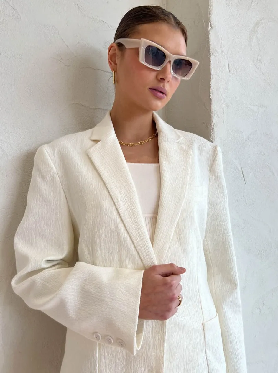 Viktoria & Woods Unisex Shakespeare Blazer in Ivory