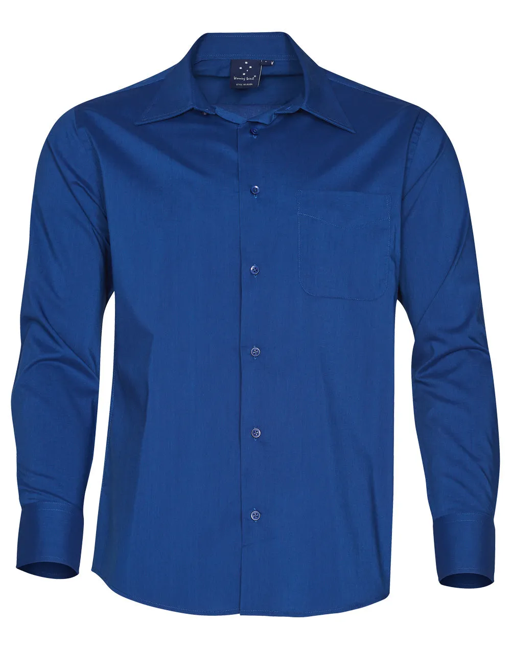 Winning Spirit Men's Teflon Executive Long Sleeve Shirt (BS08L)